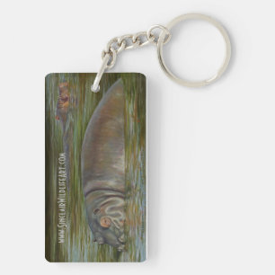 Porte-clefs Porte - clé de faune avec le guépard et
