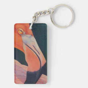 Porte-clefs Porte - clé de Flamant rose