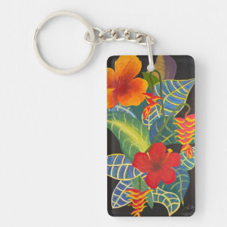 Porte-clefs Porte - clé de fleurs de gingembre tropical @3dude