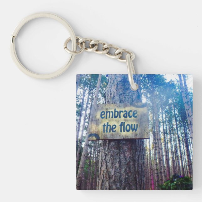 Porte-clefs Porte - clé de forêt électrique (Devant)