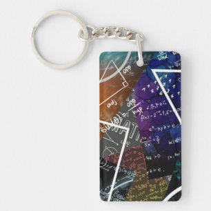 Porte-clefs Porte - clé de formule mathématique