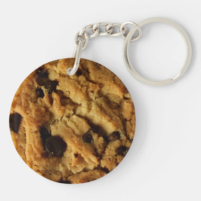 Porte-clefs Porte - clé de gâteau aux pépites de chocolat (Dos)