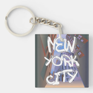 Porte-clefs Porte - clé de graffitis de New York