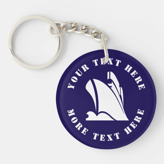 Porte-clefs Porte - clé de grande cargaison (Devant)