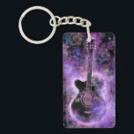 Porte-clefs Porte - clé de guitare musicale<br><div class="desc">Porte - clés avec Guitar Music - Peinture - Redimensionner et déplacer ou supprimer et ajouter des éléments / du texte avec l'outil de personnalisation ! Peinture et design par MIGNED. S'il vous plaît voir mes autres dessins / tableaux. Vous pouvez également transférer mes designs à plus de 1000 produits...</div>