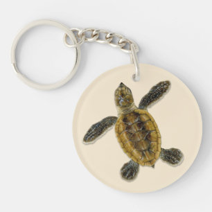 Porte-clefs Porte - clé de Hatchling de tortue de mer de