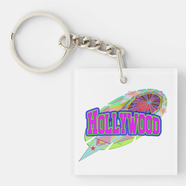 Porte-clefs Porte - clé de Hollywood (Devant)