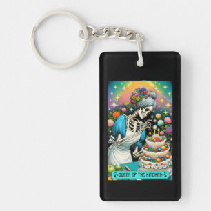 Porte-clefs Porte - clé de la carte Queen of the Kitchen Tarot
