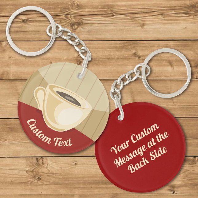 Porte-clefs Porte - clé de la coupe du café (Créateur téléchargé)