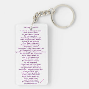 Porte-clefs Porte - clé de la croix de calvaire