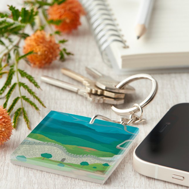 Porte-clefs Porte - clé de la Grande Muraille de Chine (Créateur téléchargé)