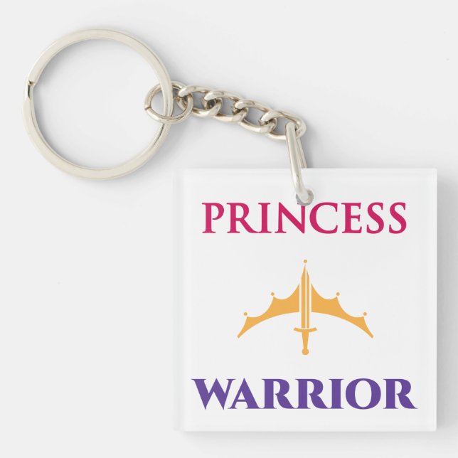 Porte-clefs Porte - clé de la Princesse Warrior (Devant)