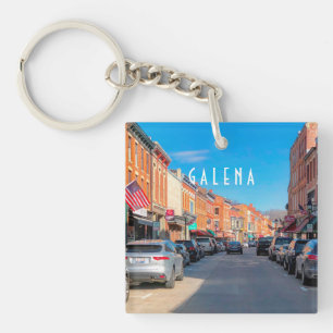 Porte-clefs Porte - clé de la rue principale Galena
