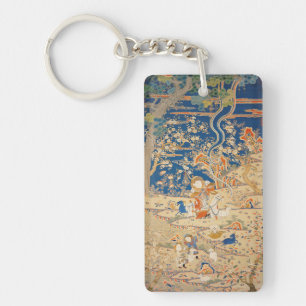 Porte-clefs Porte - clé de la Tapisserie chinoise Zodiac ou a