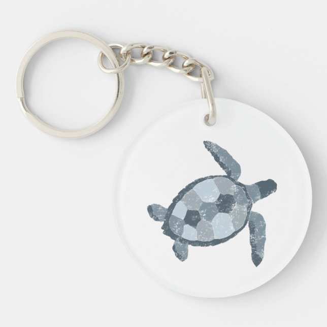 Porte-clefs Porte - clé de la tortue de mer (Devant)
