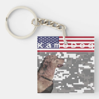 Porte-clefs Porte - clé de la transitoire w/Flag de KamoDog