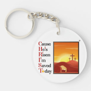 Porte-clefs Porte - clé de l'acronyme Christ