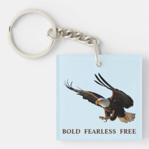 Porte-clefs Porte - clé de l'aigle en marche vers le bas