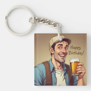 Porte-clefs Porte - clé de l'anniversaire de l'aile de la bièr