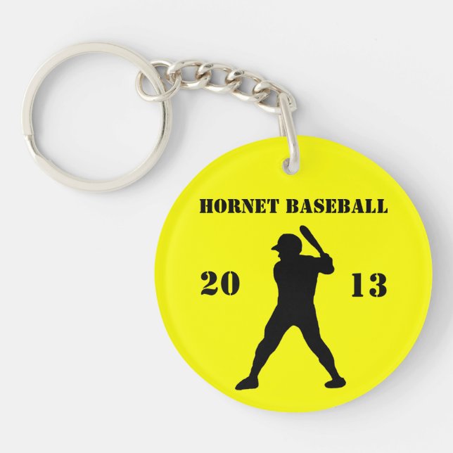 Porte-clefs porte - clé de l'équipe de baseball (Devant)