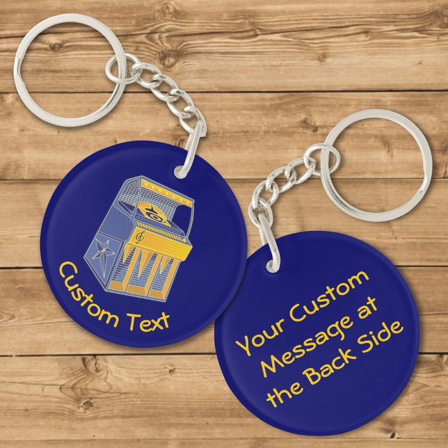 Porte-clefs Porte - clé de librairie rétro (Créateur téléchargé)