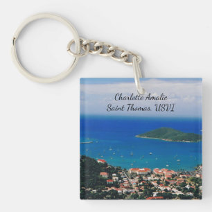Porte-clefs Porte - clé de l'île Saint Thomas