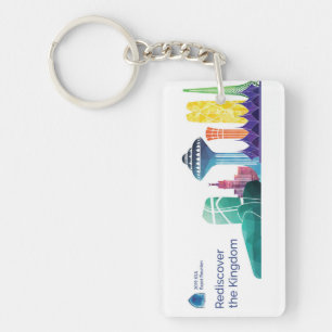 Porte-clefs Porte - clé de logo de la Réunion