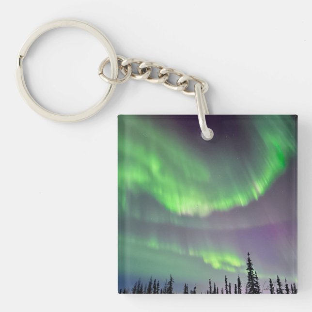 Porte-clefs Porte - clé de lumière du Nord (Devant)