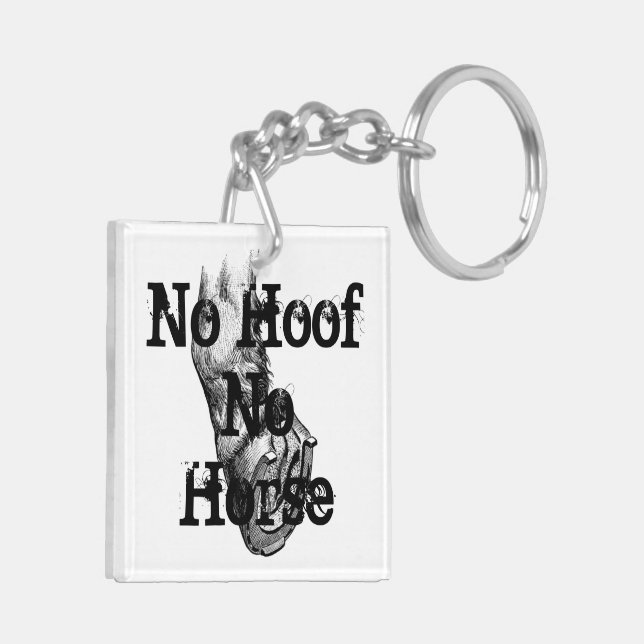 Porte-clefs Porte - clé de maréchal-ferrant (Dos gauche)