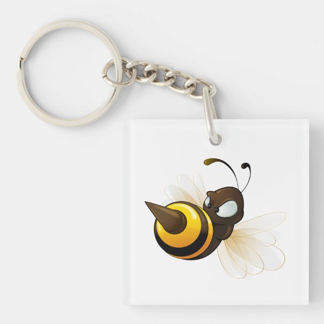 Porte-clefs Porte - clé de mascotte Hornets (Devant)