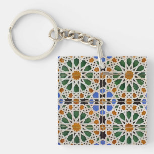 Porte-clefs Porte - clé de mosaïque marocaine