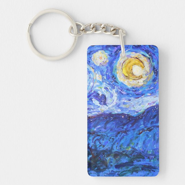 Porte-clefs Porte - clé de nuit Glittery (Devant)
