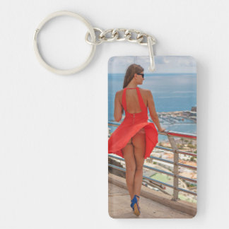 Porte-clefs Porte - clé de photos de vacances Windy