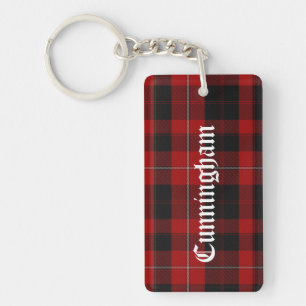 Porte-clefs Porte - clé de plaid personnalisé Cunningham Tar