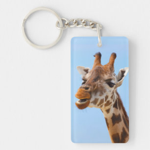 Porte-clefs Porte - clé de portrait Giraffe