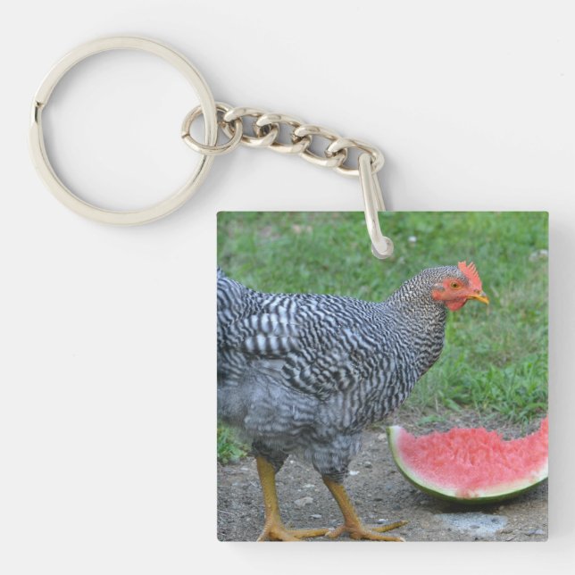 Porte-clefs Porte - clé de poulet (Devant)