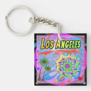 Porte-clefs Porte - clé de progrès réel de Los Angeles