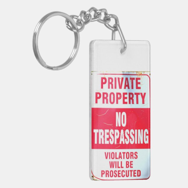 Porte-clefs porte - clé de propriété privée (Devant gauche)