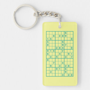 Porte-clefs Porte - clé de puzzle Sudoku