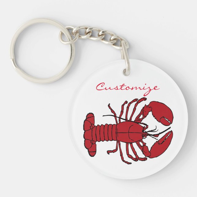 Porte-clefs Porte - clé de Red Maine Lobster Thunder_Cove (Devant)