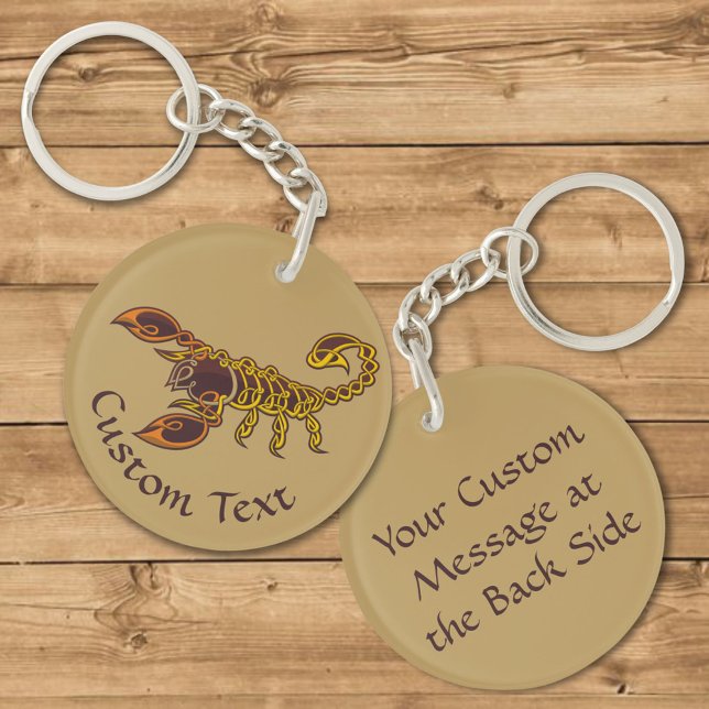 Porte-clefs Porte - clé de scorpion de noeud celtique (Créateur téléchargé)