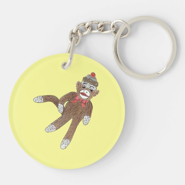 Porte-clefs Porte - clé de singe de réserve (Dos)