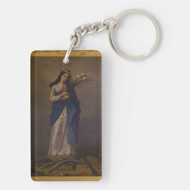 Porte-clefs Porte - clé de St Philomena (Dos)