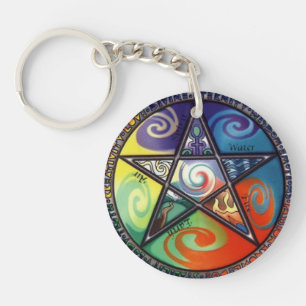Porte-clefs Porte - clé de Wiccan - 1