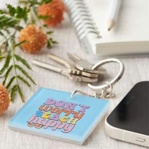 Porte-clefs Porte - clé de Wordart inspiré