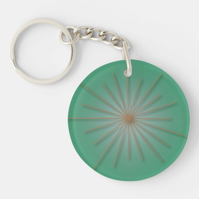 Porte-clefs Porte - clé d'éclat d'en cuivre (Devant)