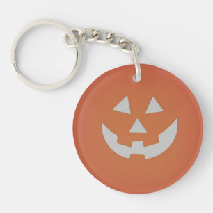 Porte-clefs Porte - clé déplaisant de Halloween de citrouille