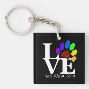 Porte-clefs Porte - clé des chats de l'Ouest LOVE Key