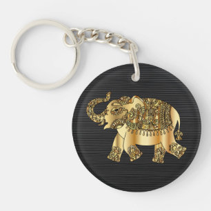 Porte-clefs Porte - clé des éléphants d'or