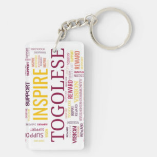 PORTE-CLEFS PORTE - CLÉ DES ÉTUDIANTS TOGOLAIS